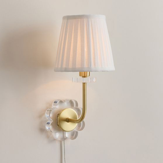 Campbell Flower Sconce  | Pottery Barn Teen