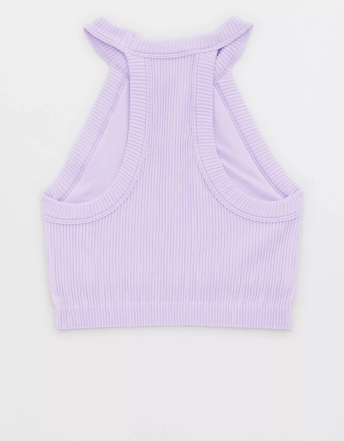 Aerie Seamless High Neck Longline Bralette | Aerie