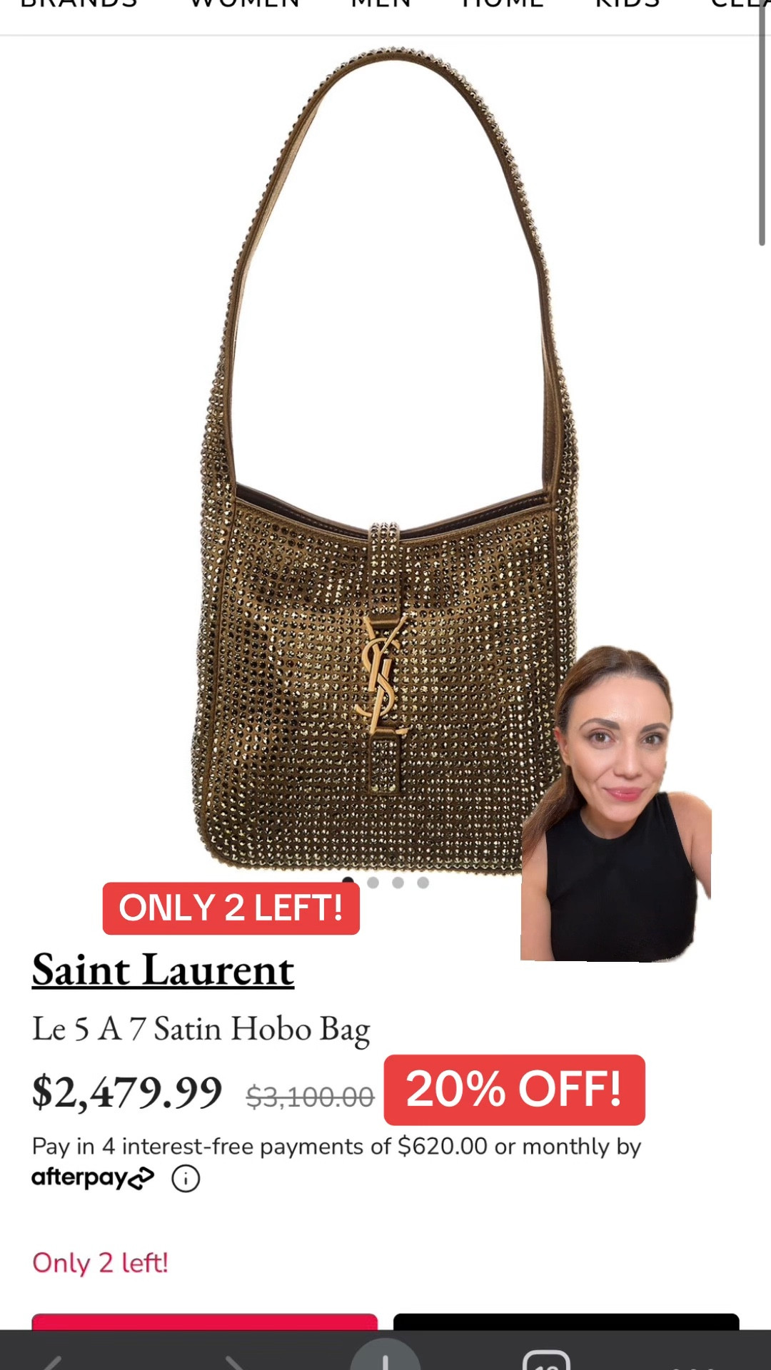 YSL BAG SALE! Saint Laurent bag sale! Get a designer deal on stunning this Le 5 a 7 bag! This will make for a gorgeous holiday bag or evening bag! 

#LTKFallSale #LTKSeasonal #LTKItBag