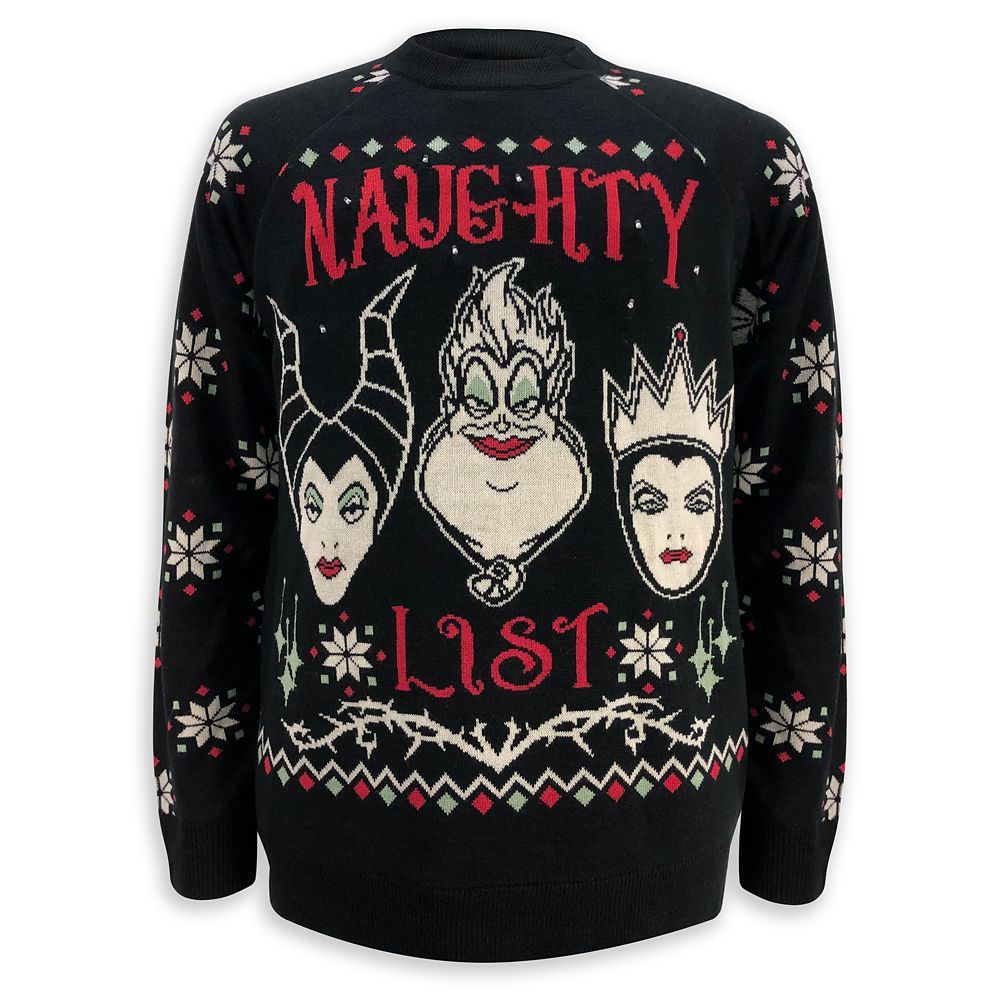 Disney Villains Light-Up Holiday Sweater for Adults | Disney Store