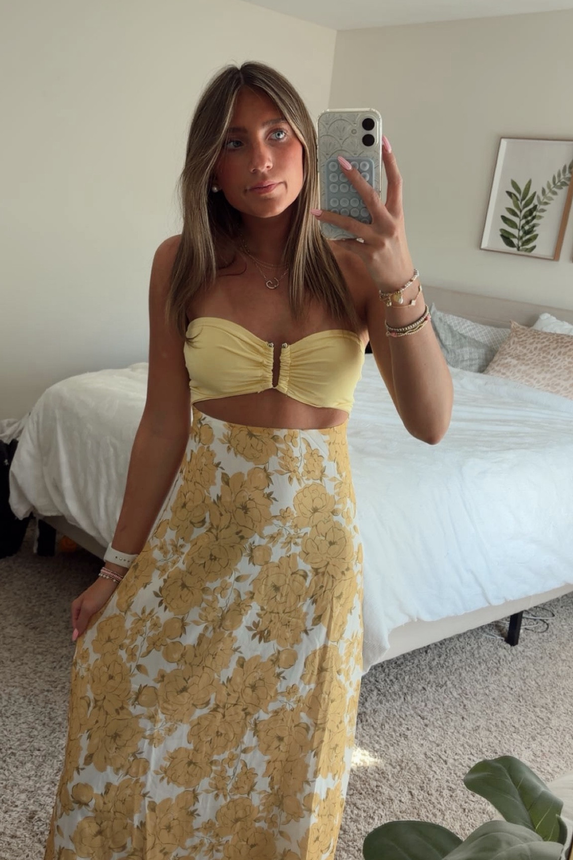 my vacation dress finally came in, a week late… still adorable and i will be wearing this sometime this summer!! there is a few other variations of color and pattern. this dress ties in the back, and runs a little big so base that off of how you buy. i loveee the yellow for the summer and it will look so cute with a tan. perfect length and fit im so obsessed 

#ltkshein #ltkoutfitinspo #summerootd #springdress #ltktravel #summerdress #vacationdress #ootd

#LTKTravel #LTKootd #LTKdayinmylife
