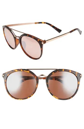 Women's Bp. 55Mm Mirrored Sunglasses - Tort/ Rose Gold | Nordstrom