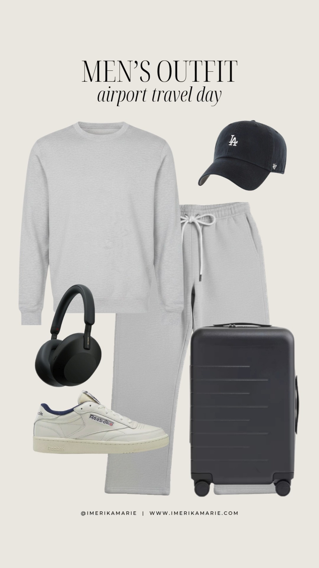 Men's Spring Outfit

sweatshirt, sweatpants, and white sneakers, sweat set men's.

men's outfit. men's spring outfit. men's casual outfit. men's airport outfit. men's travel outfit 

 #LTKootd #LTKTravel #LTKMens