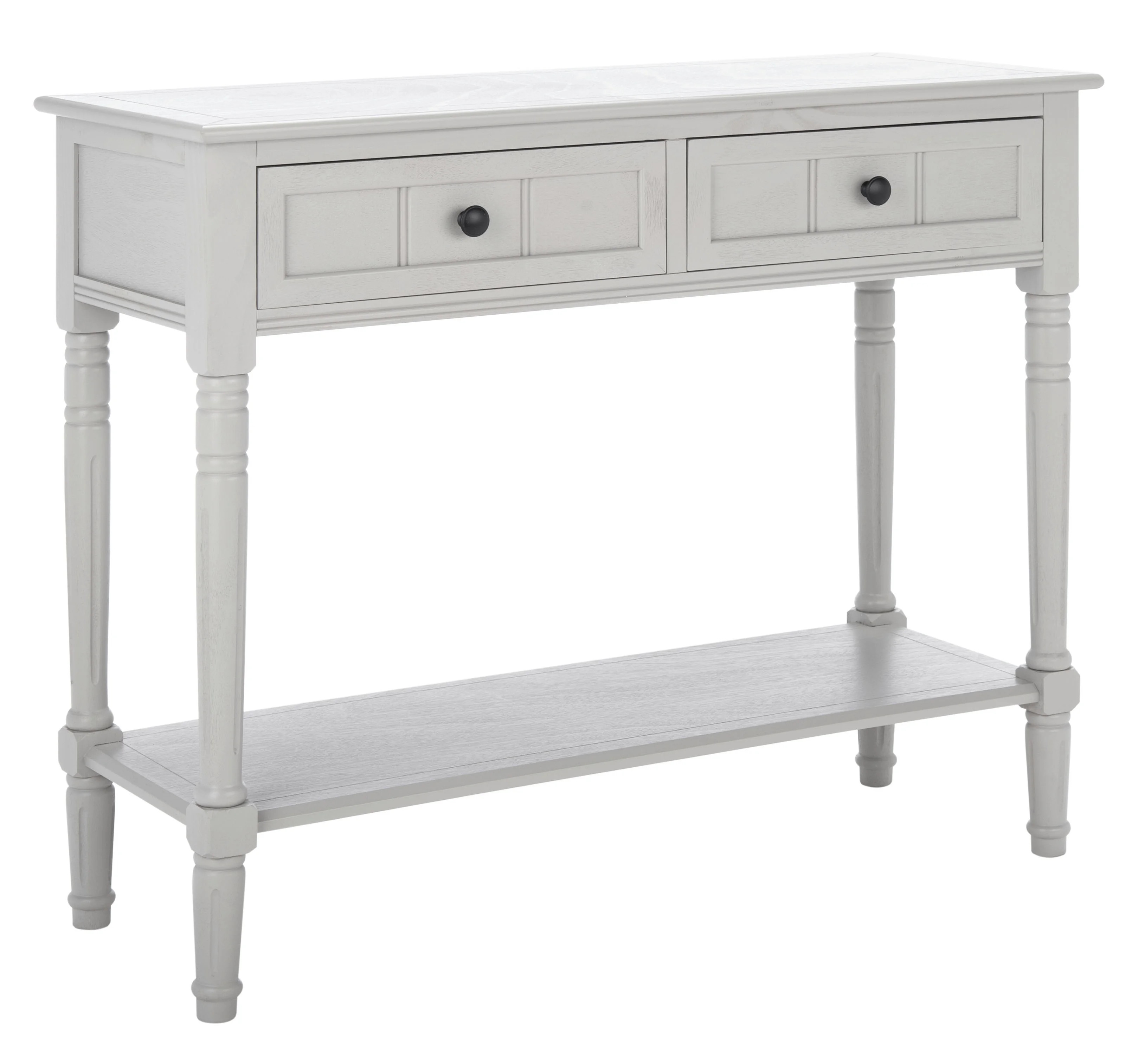 SAFAVIEH Samantha Contemporary 2 Drawer Console, Vintage Grey | Walmart (US)
