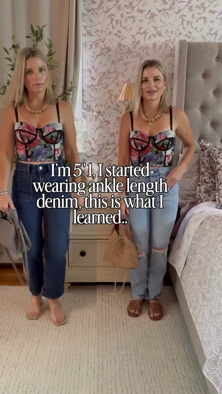 Comment DENIM for a 🔗 to everything! 👖 ✨ 

#petitedenim #petitejeans #springtime #summertime #outfitinspo styling styletips stylehacks jeans petite friendly date night grwm