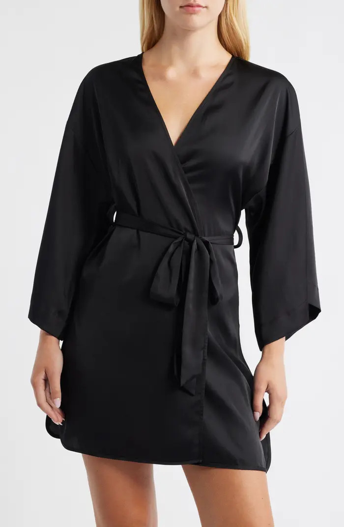 Get Ready with Me Satin Robe | Nordstrom
