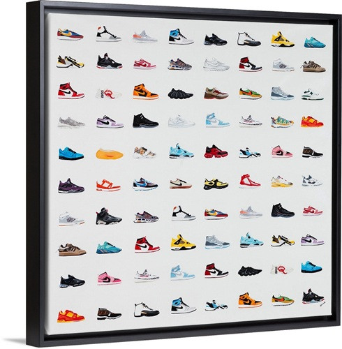 Sneak Freak Stretched Canvas, Black Floating Frame | Great Big Canvas - Dynamic