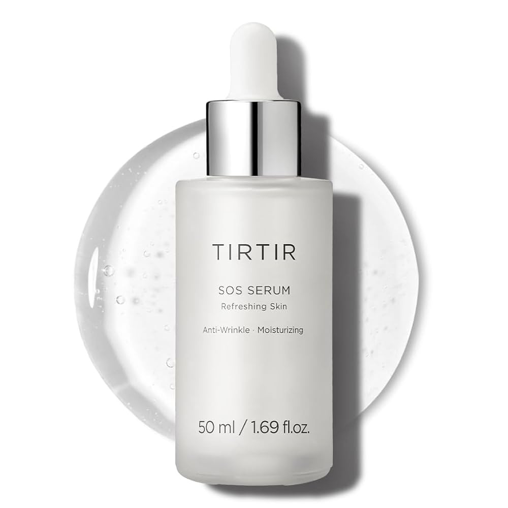 TIRTIR SOS Serum - Radiant Glow Boosting Face Serum - Plumping, Anti Aging, Hydrating - Visibly S... | Amazon (US)