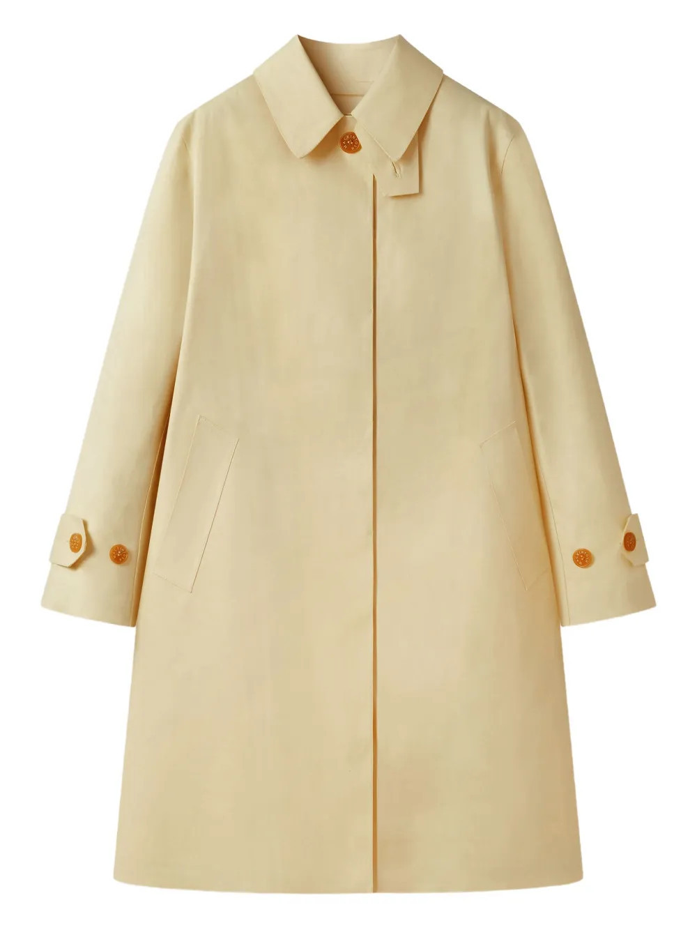 Mackintosh Banton coat - Yellow | Farfetch Global