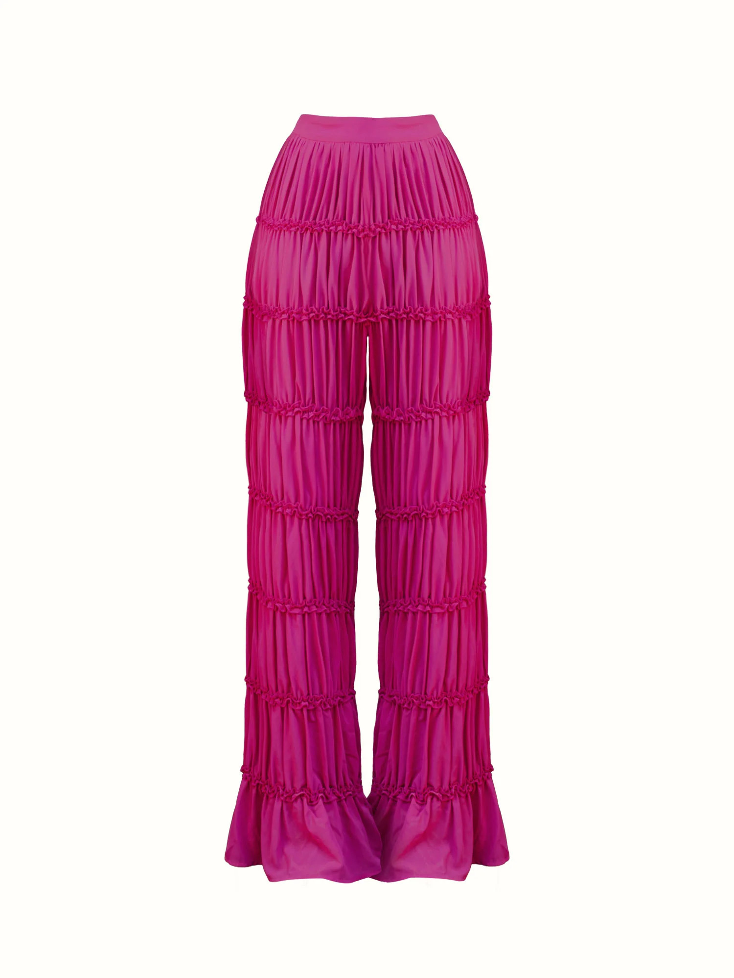ANDREA IYAMAH SINA PANTS - MAGENTA | ANDREA IYAMAH