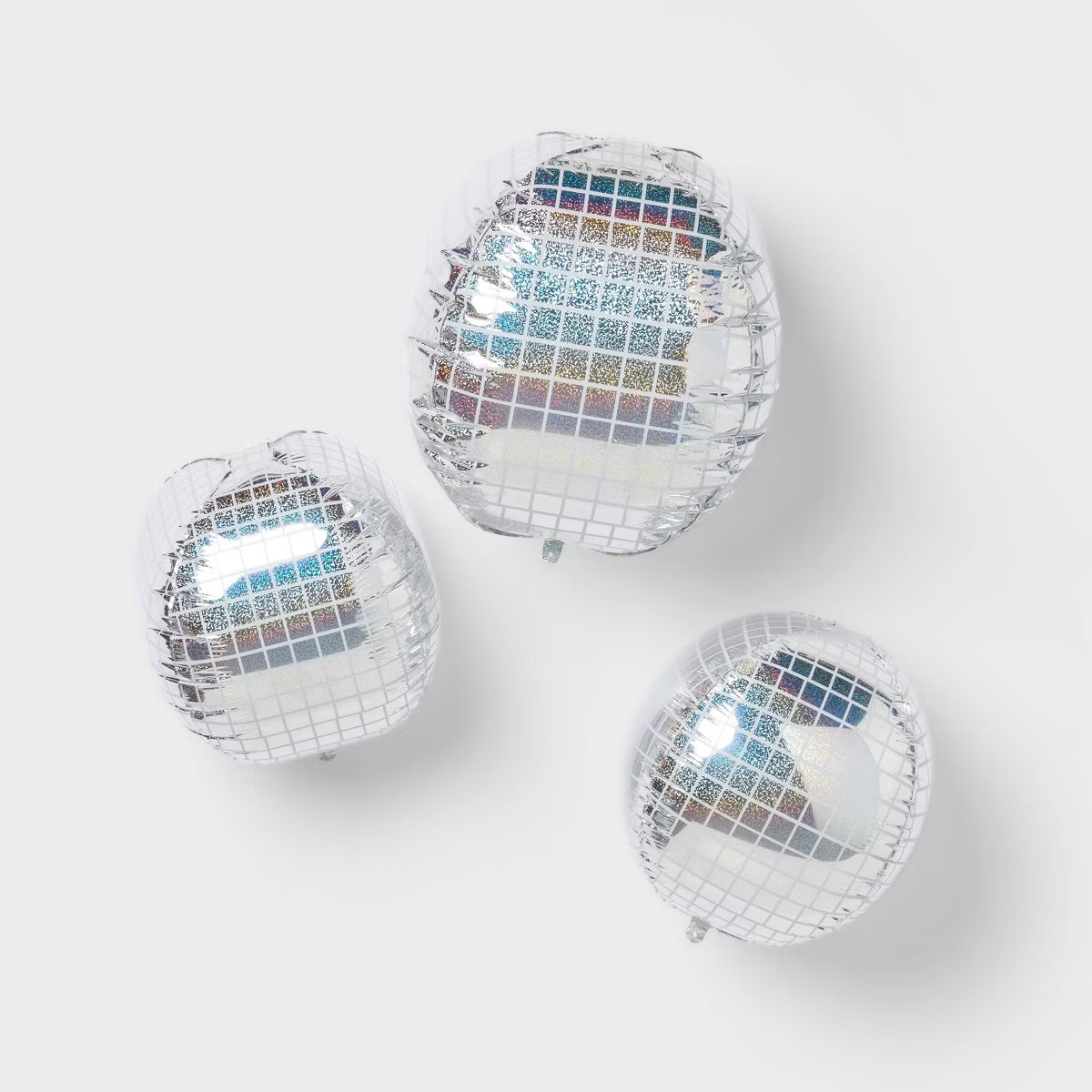 Disco Ball Shaped Foil Balloons 3ct - Spritz™ | Target