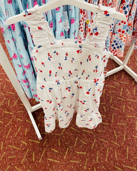 Happy Wednesday!☺️ Temperatures were back up to the triple digits the last 2 days and today it got to 97!☀️😎 I was looking for summer dresses for my youngest daughter and saw these cute Cat & Jack dresses!!💕🤩 This first Americana dress is perfect for the 4th of July or any summer day to show off some patriotic spirit!🇺🇸😄 It’s a cute, cherry star print on white that’s fun with a smocked front detail and the tiny keyhole opening in the back!🍒☺️ How cute is that?!🥰 It comes in a striped red/white/blue print also! The second style of dress is a turquoise spaghetti strap tiered dress with a watermelon print and the seeds are stars!!🍉😁 I also saw it in a star print!!⭐️😊 It comes in 2 more colors and prints!☺️ Swipe to see more!😉


Target kids, Target girl, Target dress, girl dress, girl summer dresses, vacation dress, summer outfits, kids clothing 


#LTKStyleTip #LTKKids #LTKSeasonal