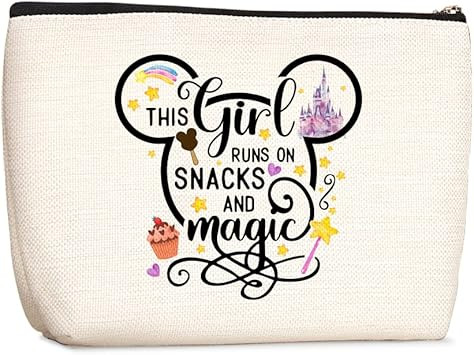 Wenboco Cartoon Mouse Cute Mouse Themed Gifts Cosmetic Bag for Women Teen Girls Birthday This Gir... | Amazon (US)