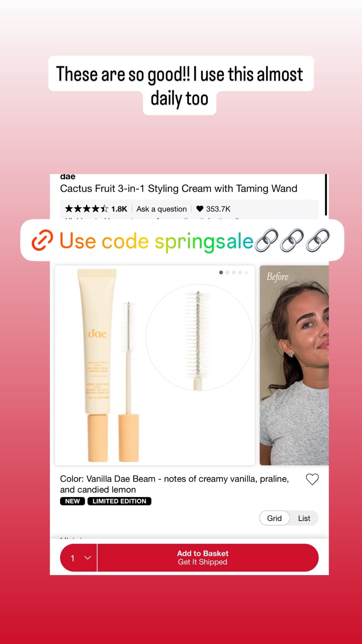 Sephora sale dae taming wand hair for flyaways and frizz

#LTKBeauty