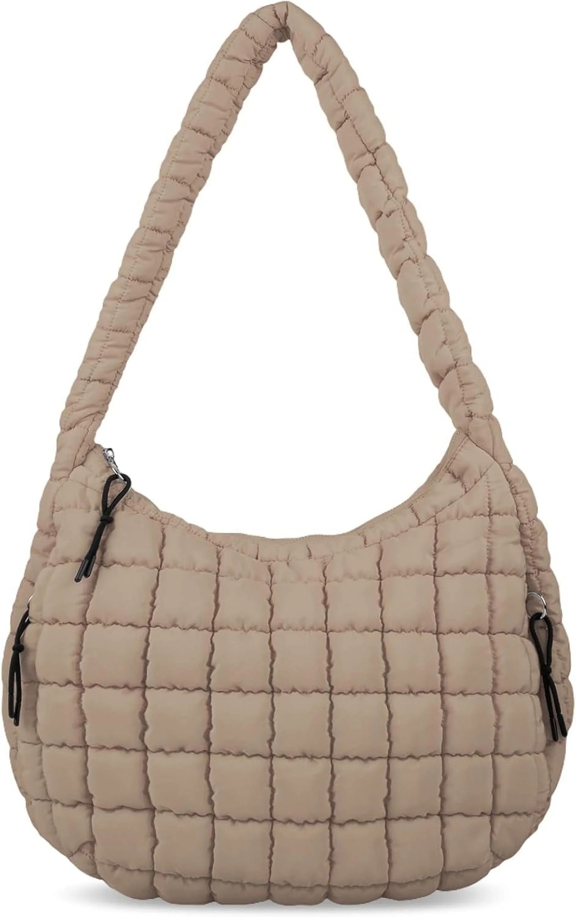 Lohol Quilted Puffer Tote Bag for Women - Large Crossbody Bag, Lightweight Nylon Puffy Carryall H... | Walmart (US)