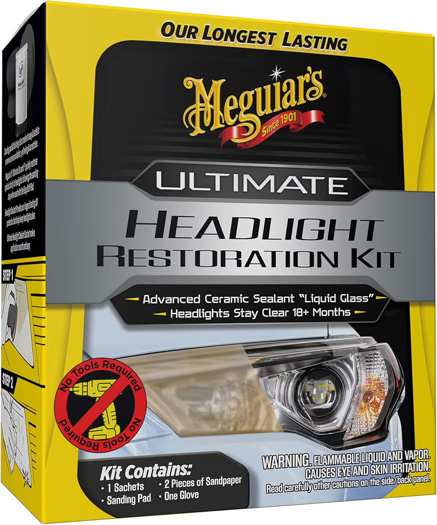 Meguiar's Ultimate Headlight Restoration Kit - The Perfect Headlight Repair Kit to Remove Yellowi... | Amazon (US)