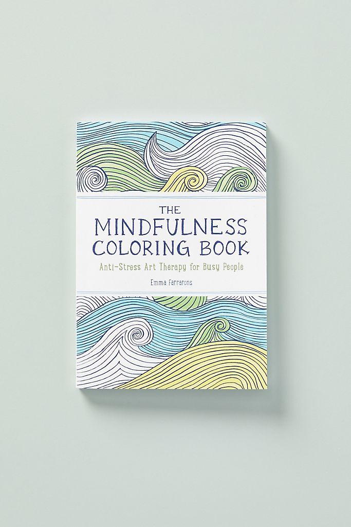 The Mindfulness Coloring Book | Anthropologie (US)