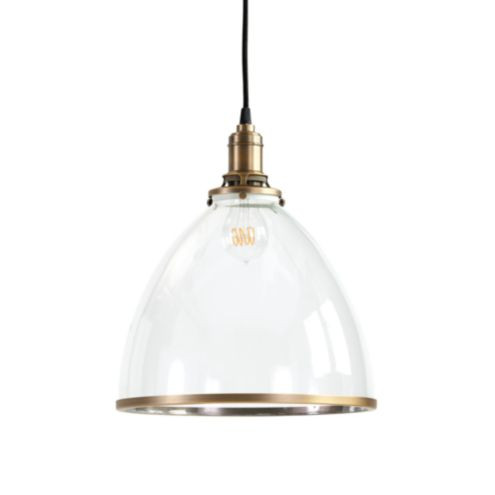Franklin Hanging Glass Pendant Lights | Ballard Designs, Inc.