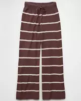 AE Knit Wide-Leg Striped Pant | American Eagle Outfitters (US & CA)
