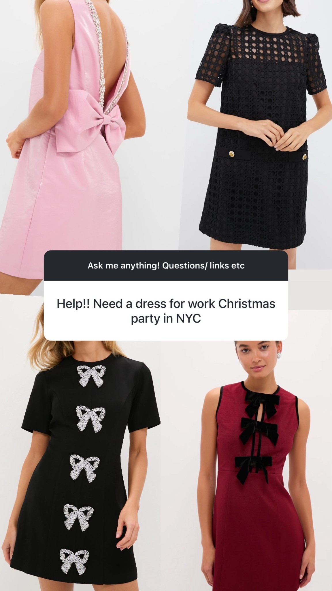 Work Christmas party dresses

Holiday outfits
Holiday dresses 

#LTKHoliday #LTKWorkwear
