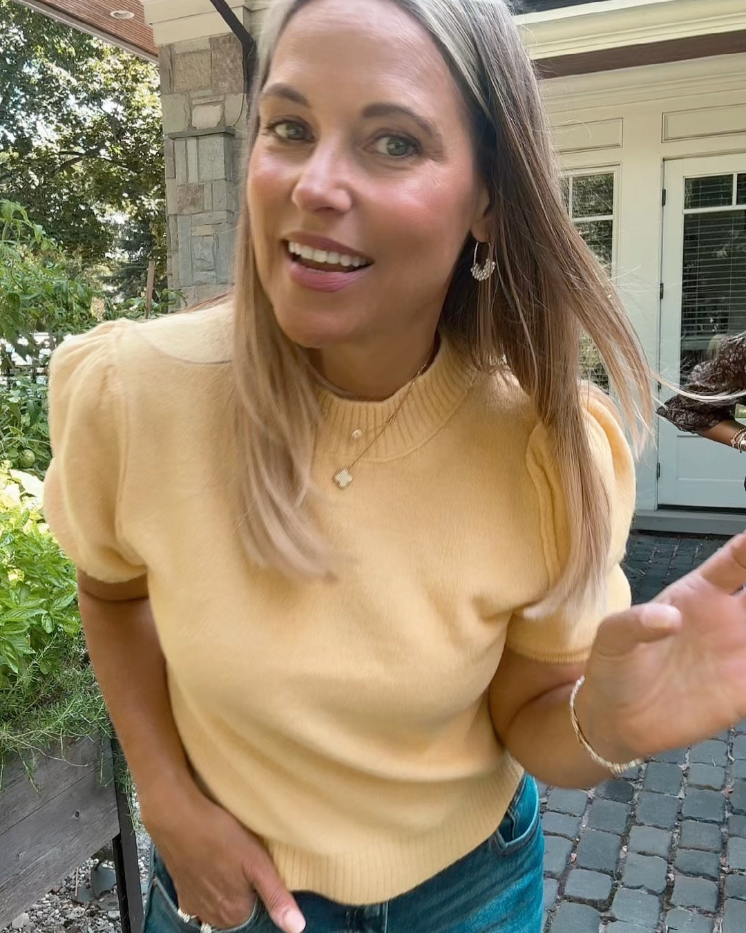 Loving this new farmers market drop!

Wearing medium tops and size 29 jeans.

#LTKStyleTip #LTKOver40