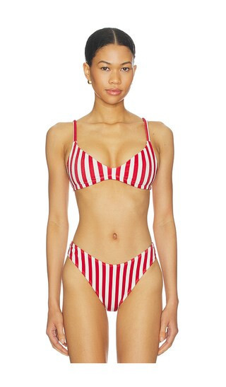 Show Me Your Mumu Maritime Top in Red. - size L | Revolve Clothing (Global)