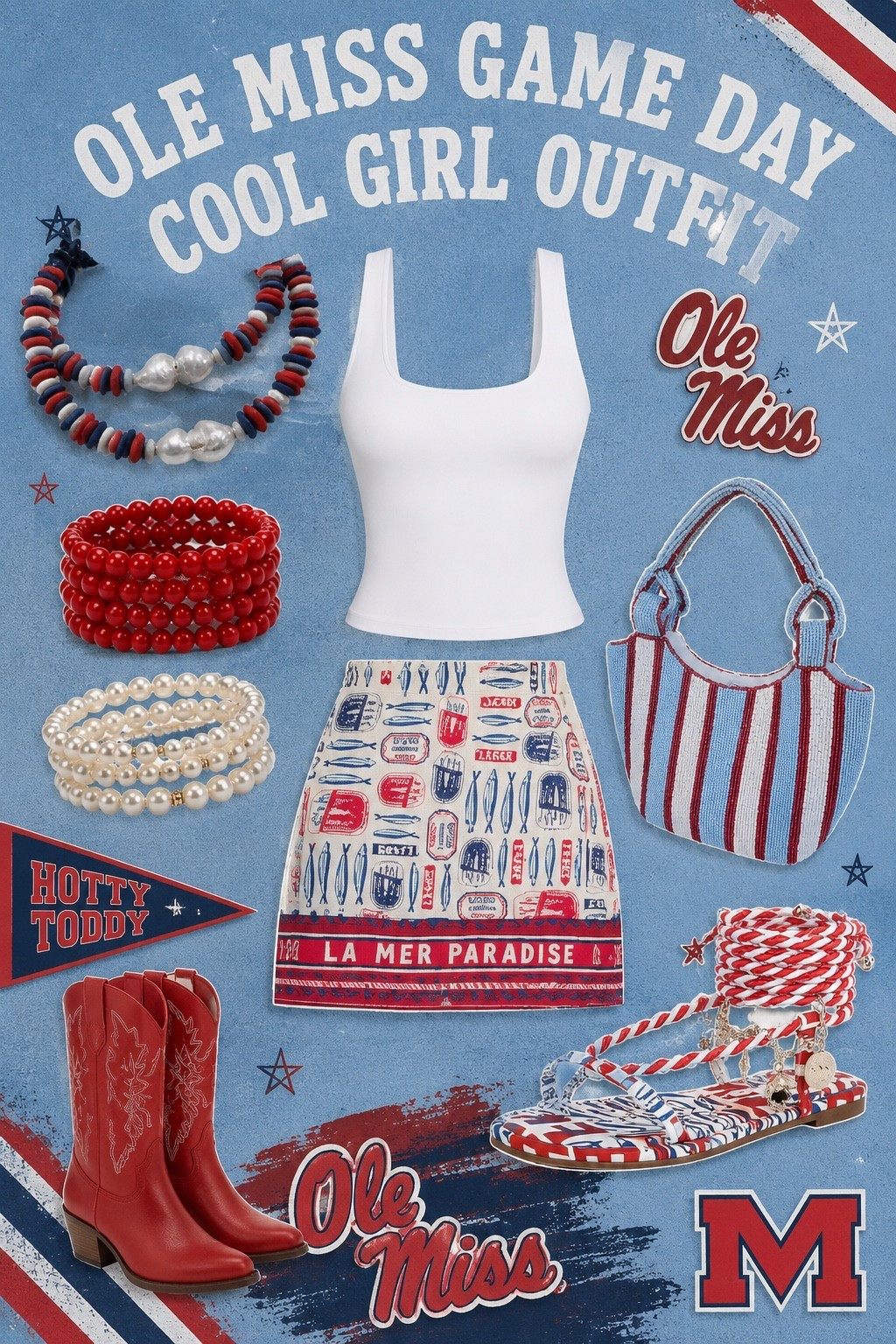 The skirt. The necklace. The sandals. Everything about this outfit is so perfect, I’m obsessed! This is the cutest outfit for the grove!

#LTKootd
