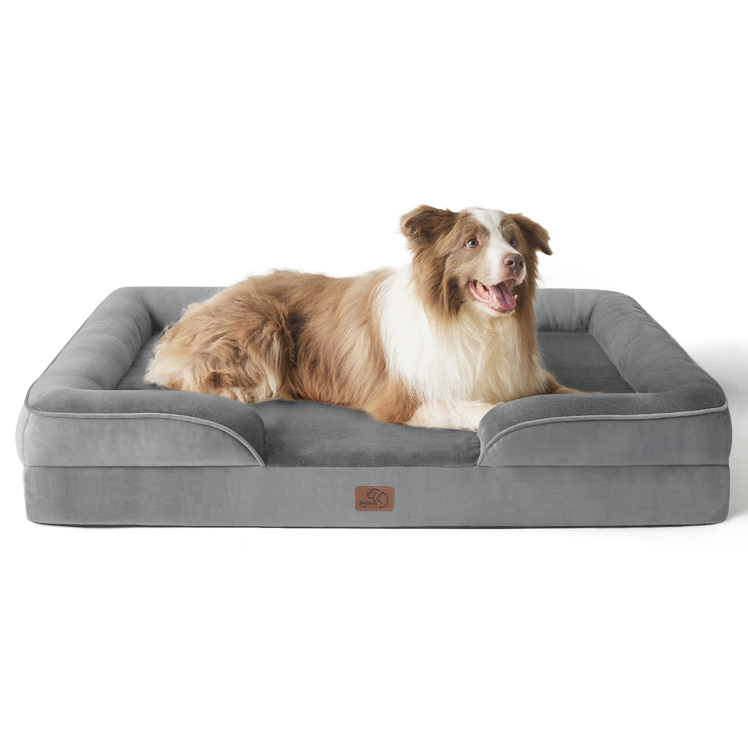 Bedsure L Plus Orthopedic Dog Bed for Large Dogs - Washable Dog Cat Bed Waterproof, L Plus Big Co... | Amazon (US)