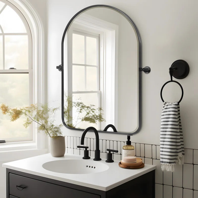 Norita Metal Wall Mirror | Wayfair North America