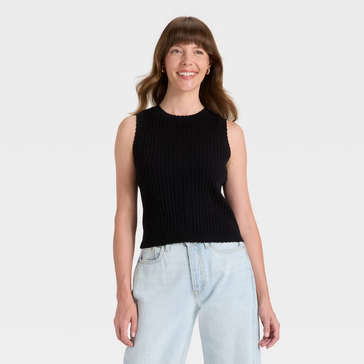 Women's Ribbed Sweater Vest - Universal Thread™ | Target