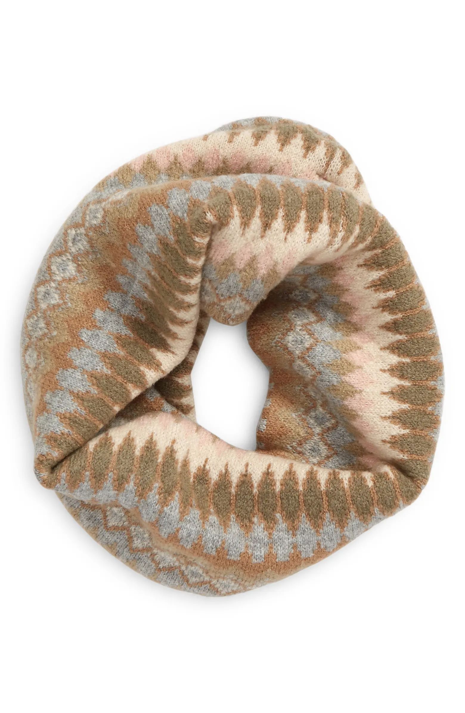 Double Loop Patterned Neck Warmer | Nordstrom