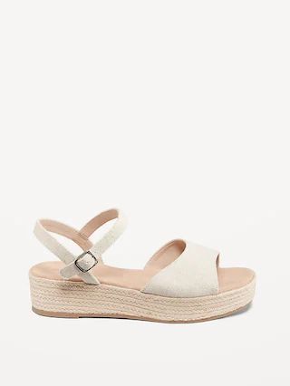 Platform Espadrille Sandals | Old Navy (US)