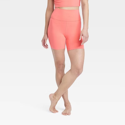Women's Everyday Soft Ultra High-Rise Bike Shorts 6" - All In Motion™ | Target