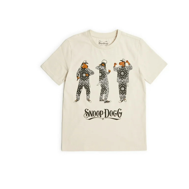 Dogg Supply Boys Short Sleeve Graphic T-Shirt, Sizes 4-18 | Walmart (US)