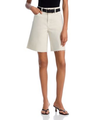 AQUA Denim Bermuda Shorts - Exclusive  | Bloomingdale's Women | Bloomingdale's (US)