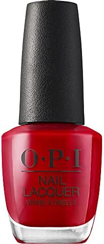 OPI Nail Lacquer, Red Nail Polish, 0.5 fl oz | Amazon (US)