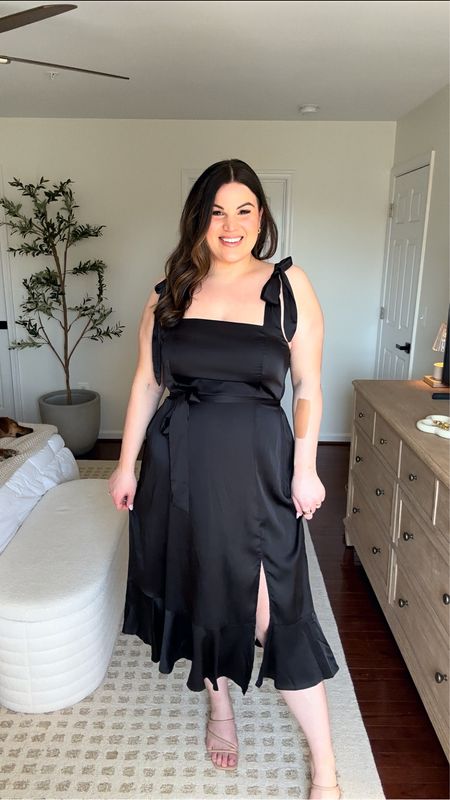 Midsize spring wedding guest dress 🖤
Dress- size XL 

midsize fashion, amazon fashion, amazon finds, wedding guest dress

#LTKwedding #LTKSeasonal #LTKmidsize