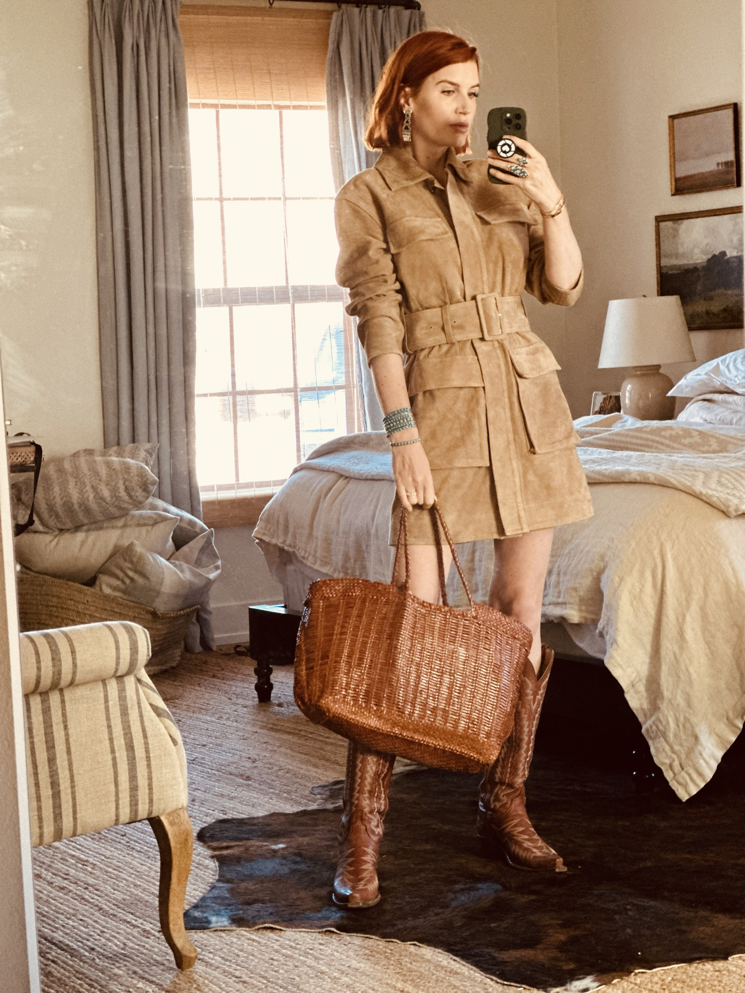 I pulled out this carmel look for church today. It was a mild day so this transitional dress worked well. Once it’s colder, I’ll layer it. 
You have seen these accessories time and again- I focus on getting the right extras and then using them all the time. 
I expect some of these pieces to be on Black Friday/ Cyber Monday sales so be sure to favorite the things you love to get price drops on them or come back to them for the sitewide sales! 

#LTKtravel #LTKworkwear #LTKsalealert