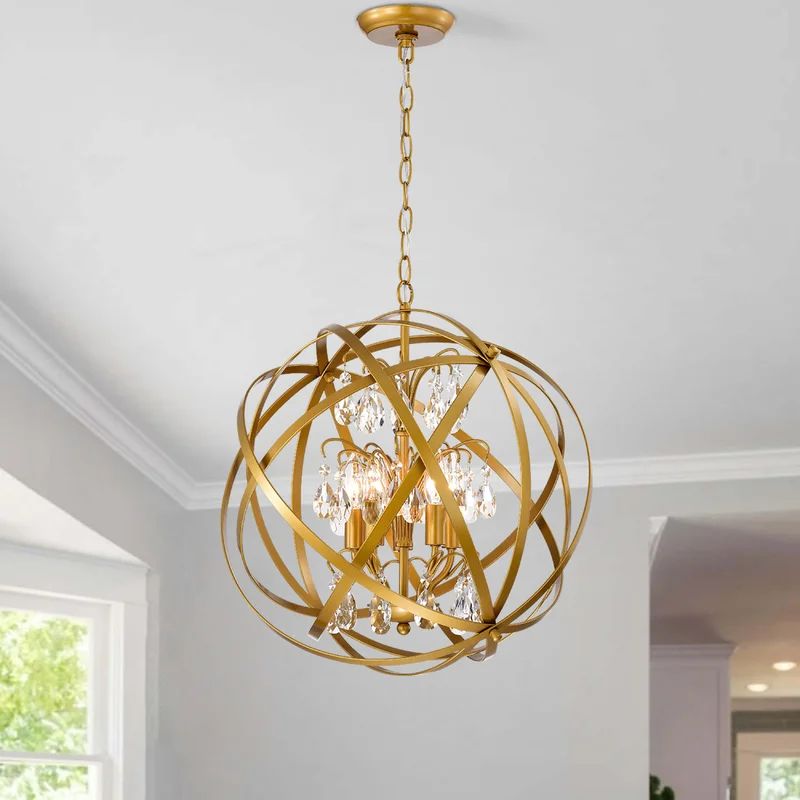 Quon 5 - Light Dimmable Globe Chandelier | Wayfair North America