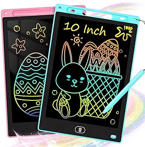 KTEBO 2 Pack LCD Writing Tablet for Kids 10 inch, Preschool Toys for Baby Girl Boy, Toddler Drawi... | Amazon (US)