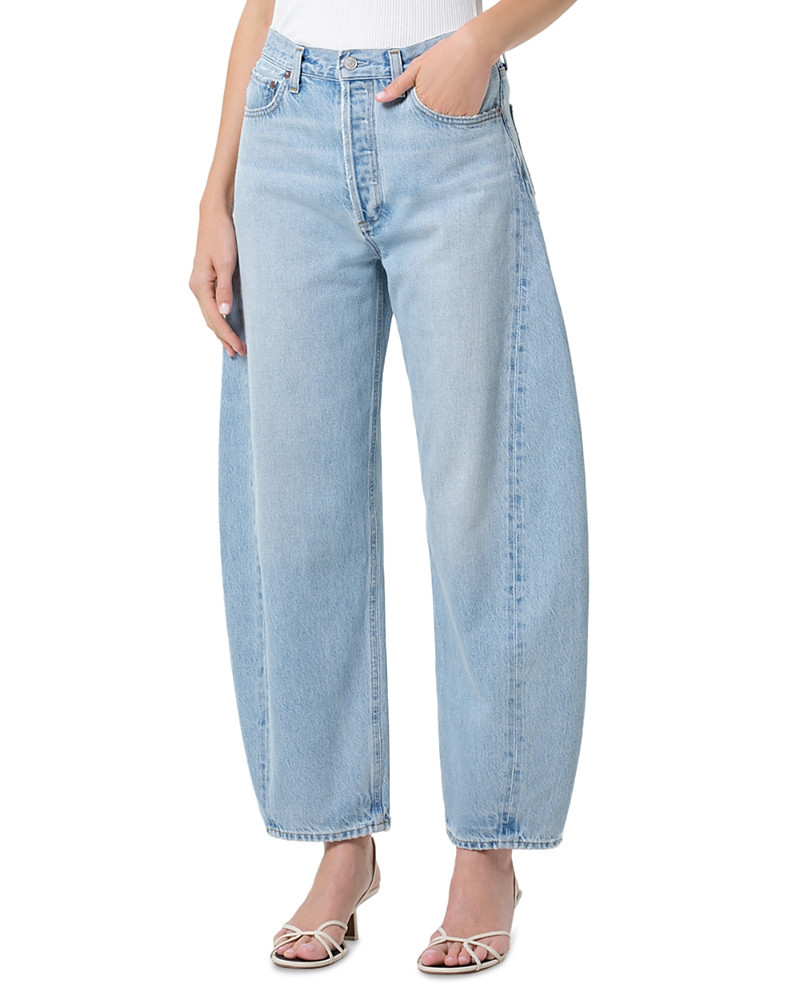 Agolde Luna Pieced High Rise Barrel Jeans in Addition | Bloomingdale's (US)