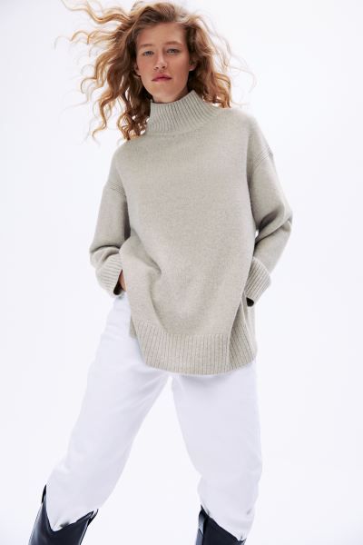 Oversized Turtleneck Sweater | H&M (US + CA)