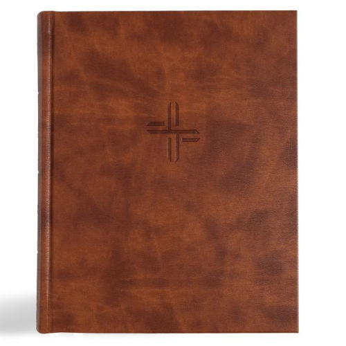 CSB Notetaking Bible, Expanded Reference Edition, Brown LeatherTouch Over Board | Barnes & Noble