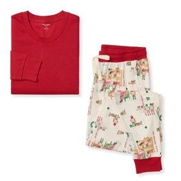 Santa's Workshop Organic Cotton Matching Family Pajamas | Burts Bees Baby