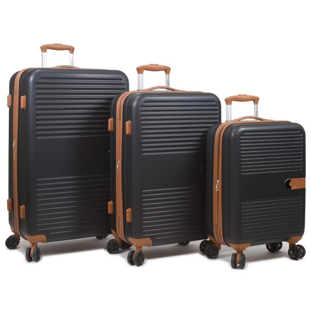 World Traveler Garland Hardside 3-Piece Luggage Set With USB Port | Target