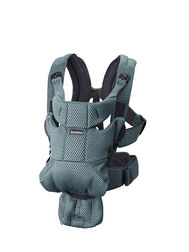 BABYBJORN Baby Carrier Free, 3D Mesh, Sage Green | Amazon (US)