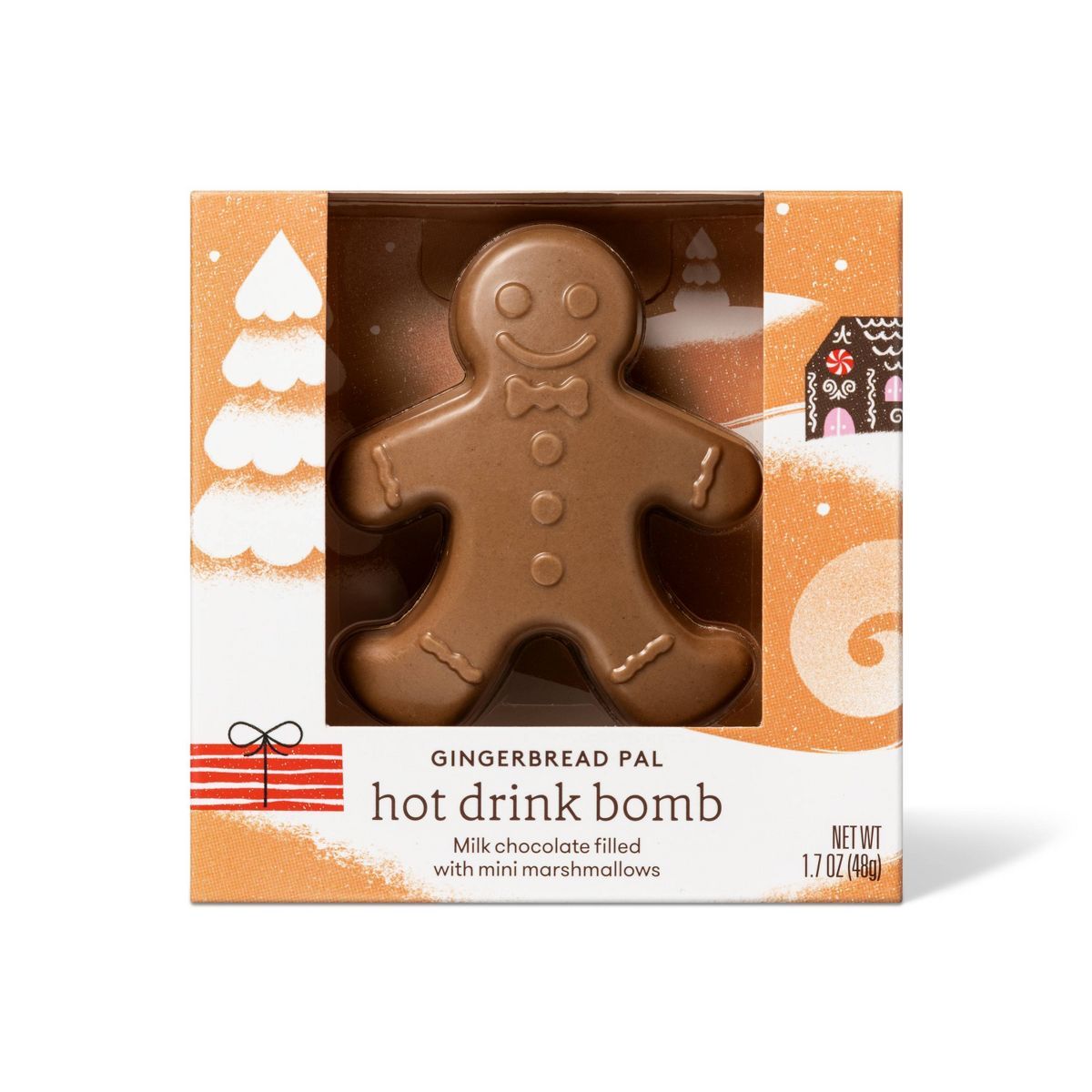 Holiday Gingerbread Pal Hot Drink Bomb - 1.7oz - Favorite Day™ | Target