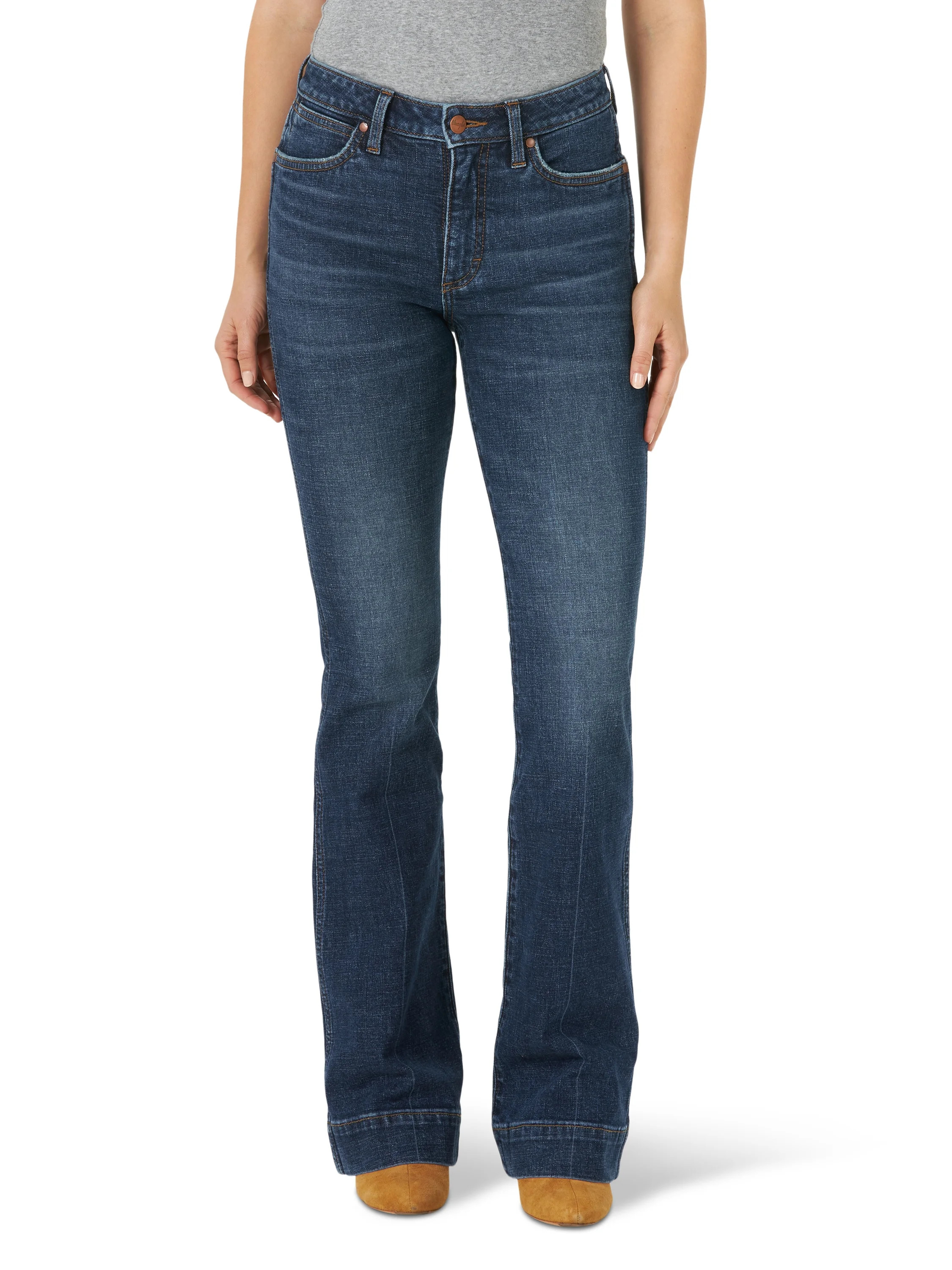 Wrangler® Women's Retro High Rise Trouser Jean | Walmart (US)