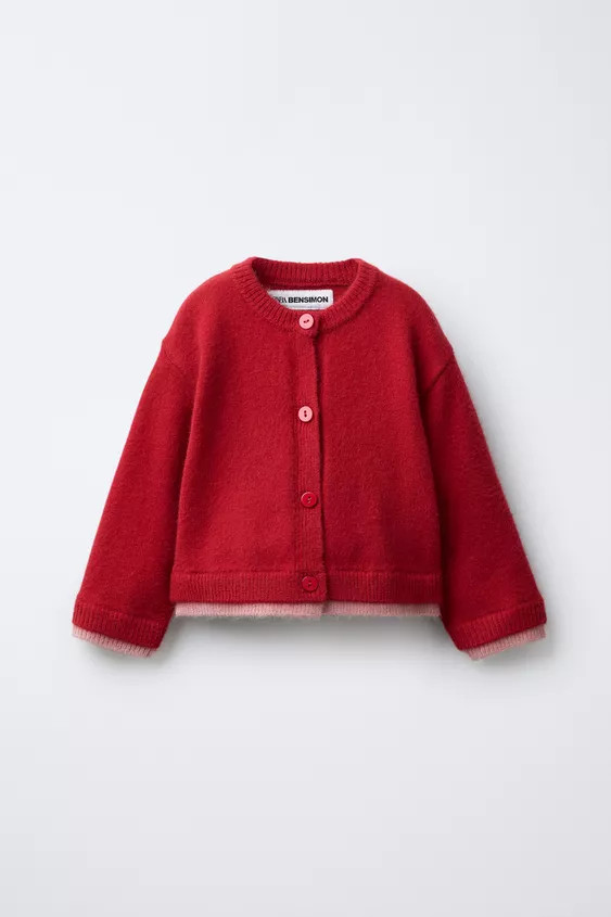 STRICKJACKE MIT DOPPELTEM SAUM BENSIMON ® X ZARA | Zara DE