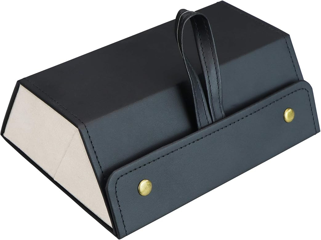 LifeArt Eyeglass Case Hard Shell, Portable Sunglass Case, fashionable PU Leather Eyeglass Case, Ligh | Amazon (US)